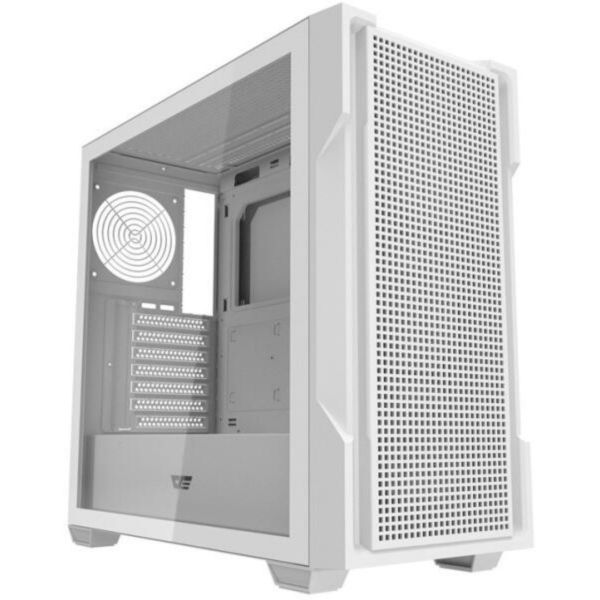 DarkFlash DS900 Mesh számítógépház ventilátorok nélkül (Fehér) (DS900 MESH_WHITE)